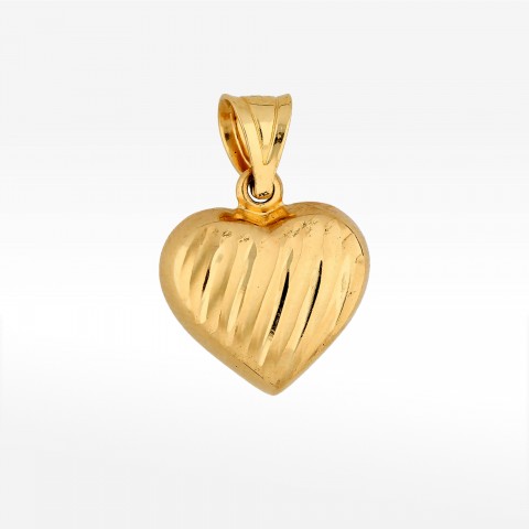 Zawieszka ze złota serce