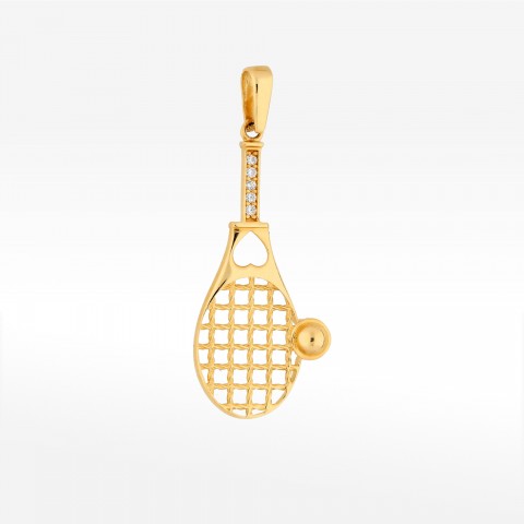 Zawieszka ze złota rakietka