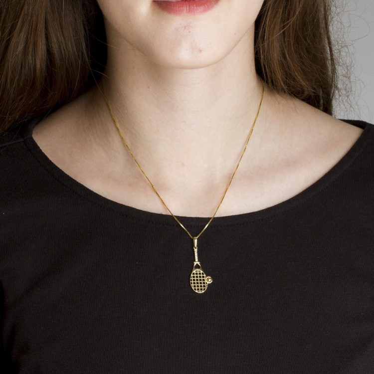 Zawieszka ze złota rakietka