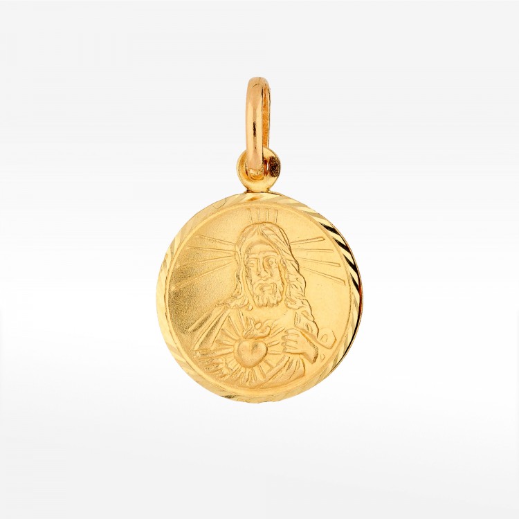 Zawieszka ze złota medalik