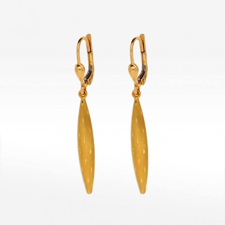 Kolczyki ze złota wiszące