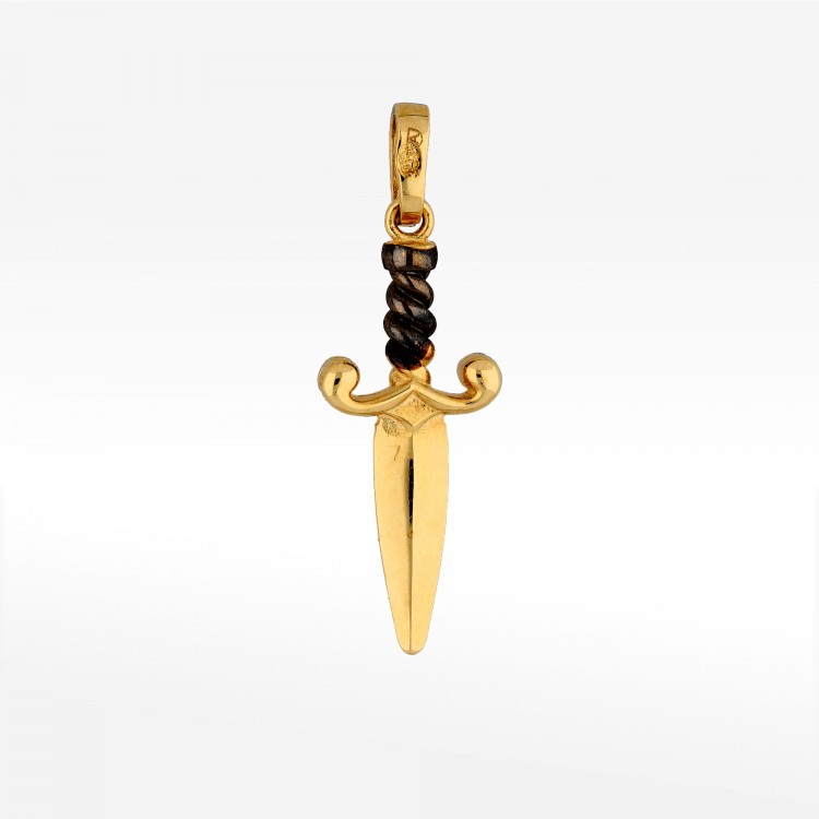 Zawieszka ze złota miecz
