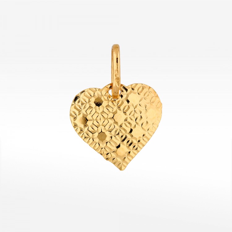 Zawieszka ze złota serce