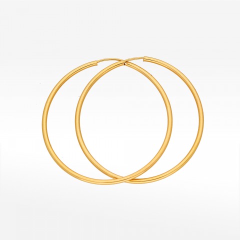 Kolczyki ze złota 3,8cm koła