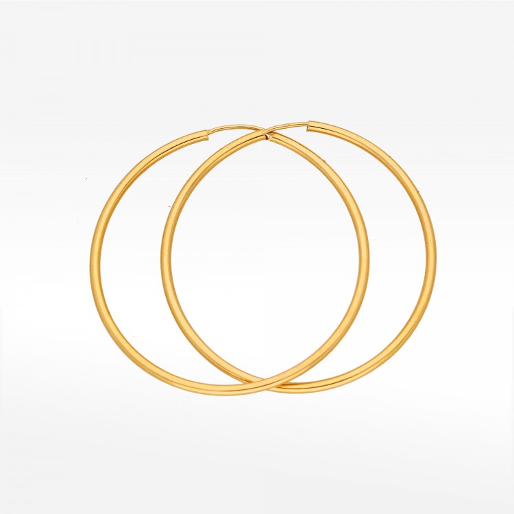 Kolczyki ze złota 3,8cm koła