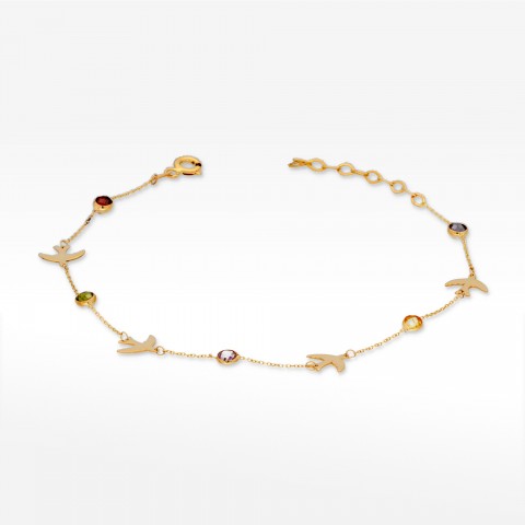 Bransoletka ze złota jaskólki