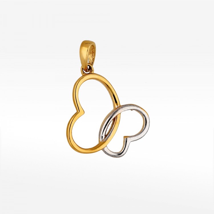 Zawieszka ze złota motyl