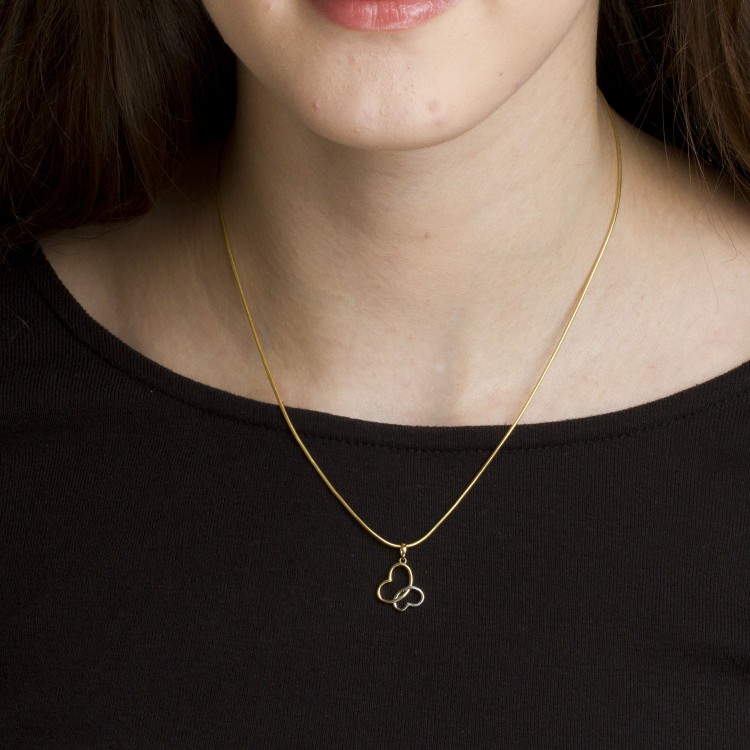 Zawieszka ze złota motyl