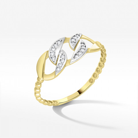 Pierścionek z cyrkoniami