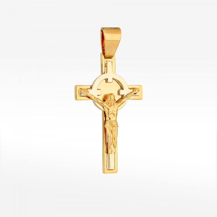 Zawieszka ze złota krzyżyk