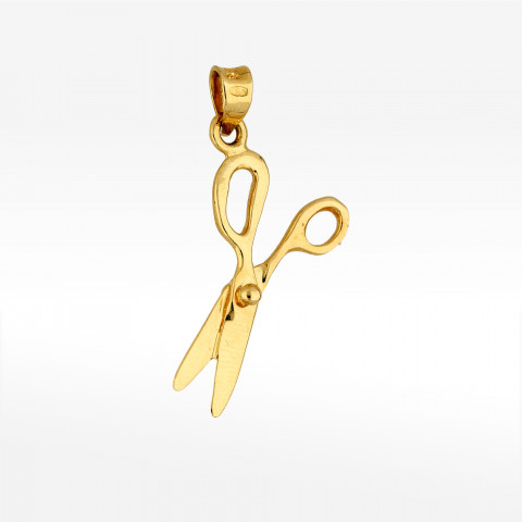 Zawieszka ze złota fryzjerstwo