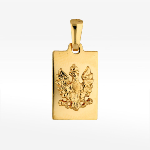 Zawieszka ze złota orzełek