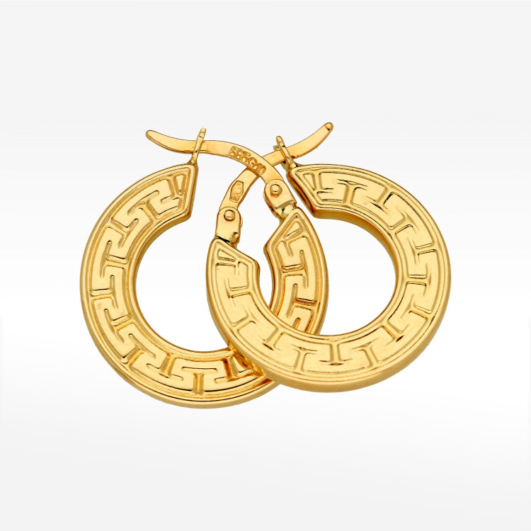 Kolczyki ze złota 2cm koła