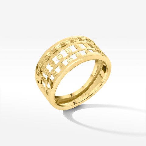 Dall'acqua Pierścionek ze złota