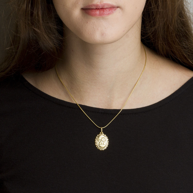 Dall'acqua Zawieszka ze złota medalik