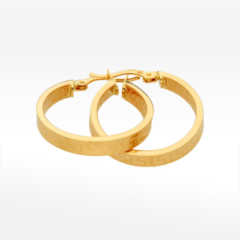 Kolczyki ze złota 2.7cm koła