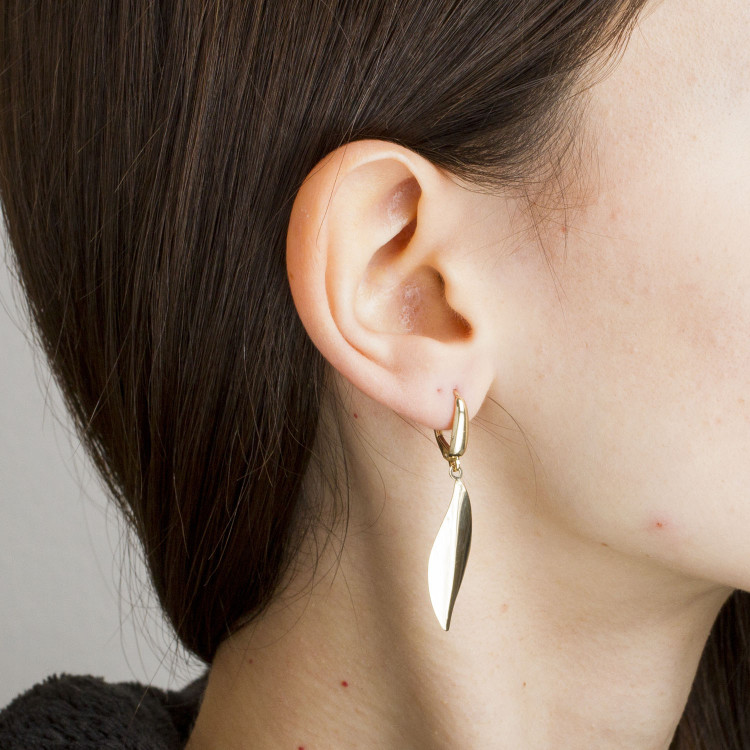 Kolczyki ze złota wiszące