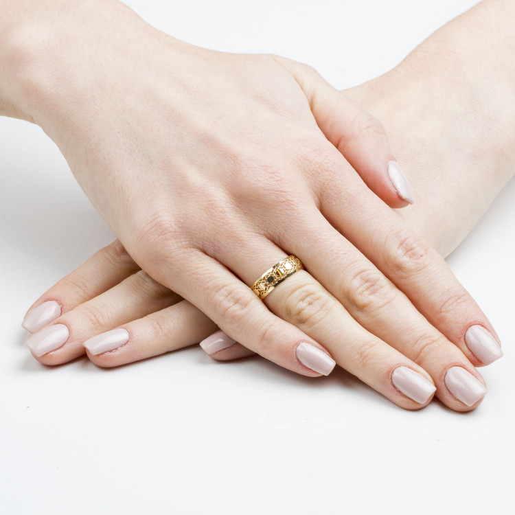 Pierścionek ze złota