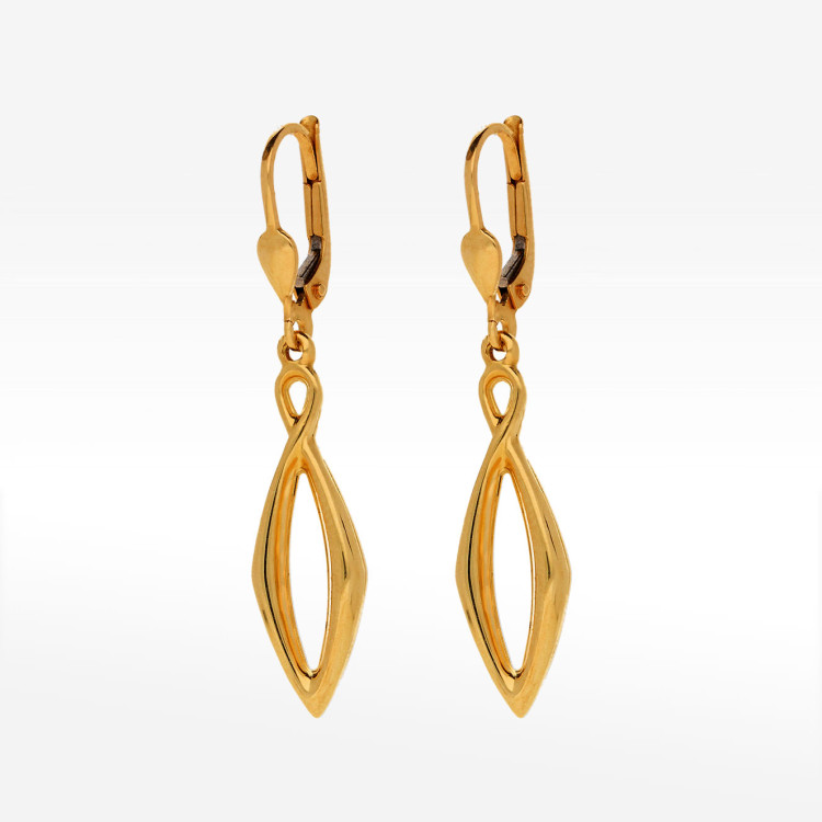 Kolczyki ze złota wiszące