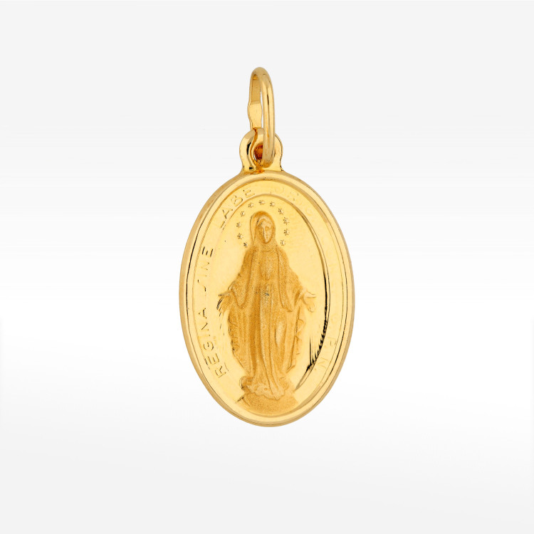 Zawieszka ze złota medalik