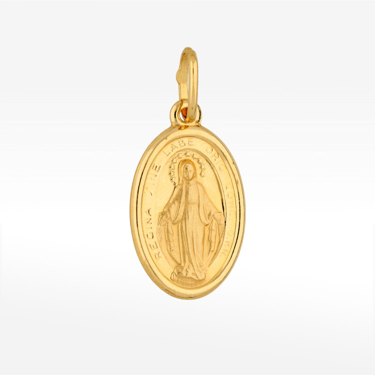 Zawieszka ze złota medalik