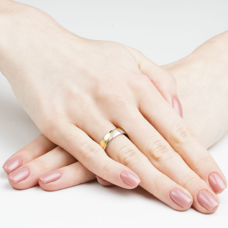 Obrączki ślubne z różowego złota 5mm półokrągłe