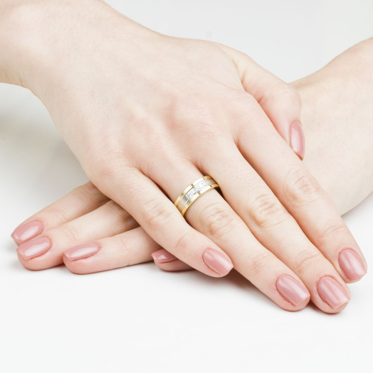 Obrączki ślubne z żółtego złota 6mm płaskie