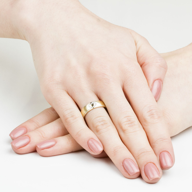 Obrączki ślubne z różowego złota 5.5mm