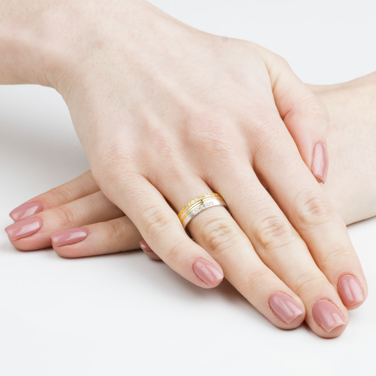 Obrączki ślubne z żółtego złota 6mm