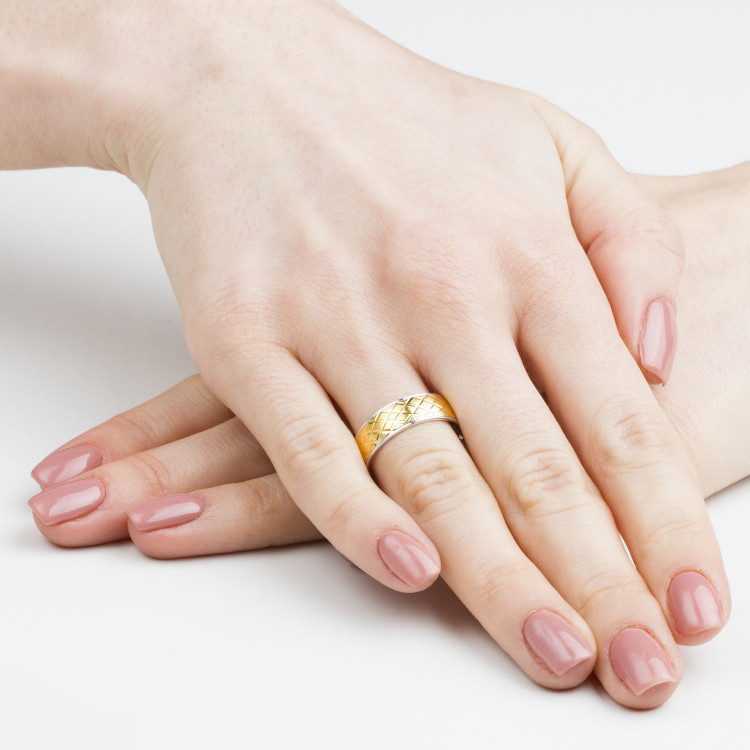 Obrączki ślubne z różowego złota 6mm