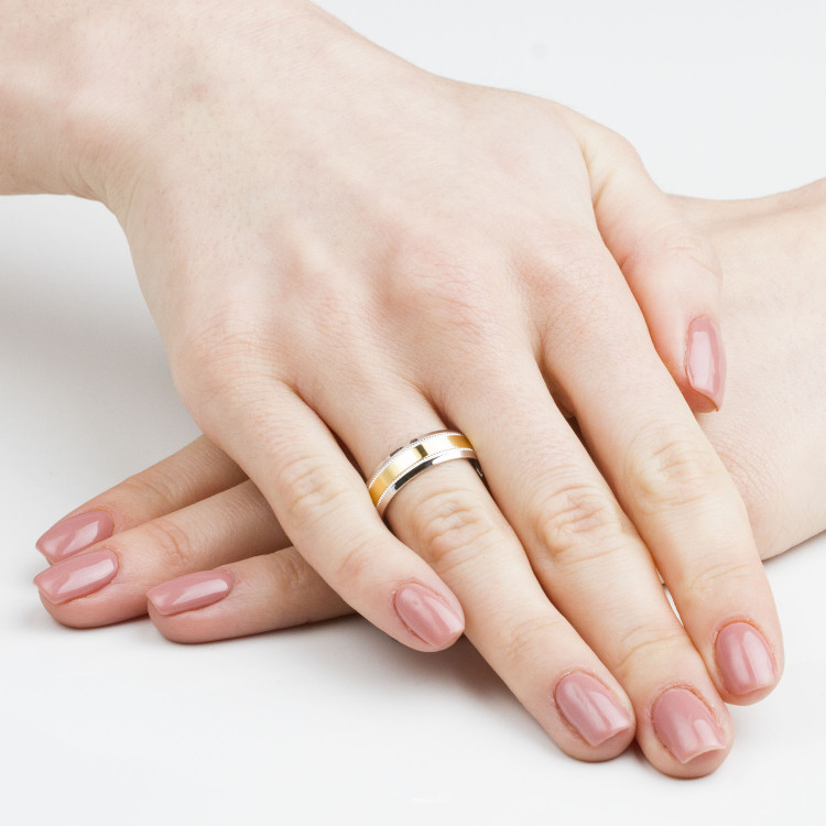 Obrączki ślubne z różowego złota 6mm