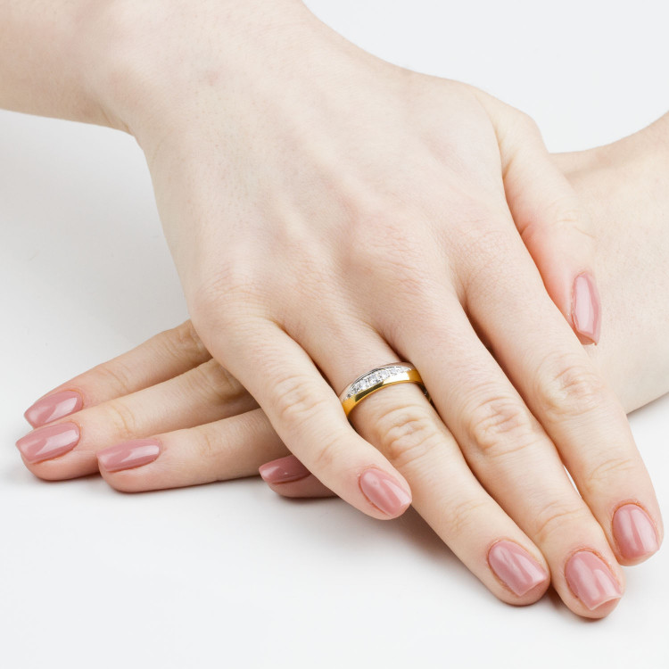 Obrączki ślubne z żółtego złota 5mm