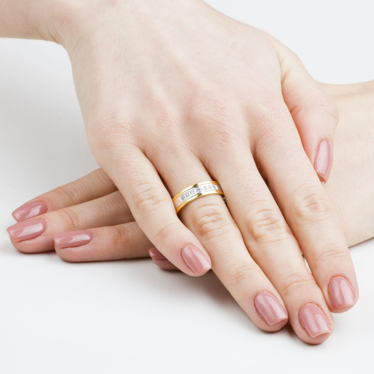 Obrączki ślubne z różowego złota 5.5mm