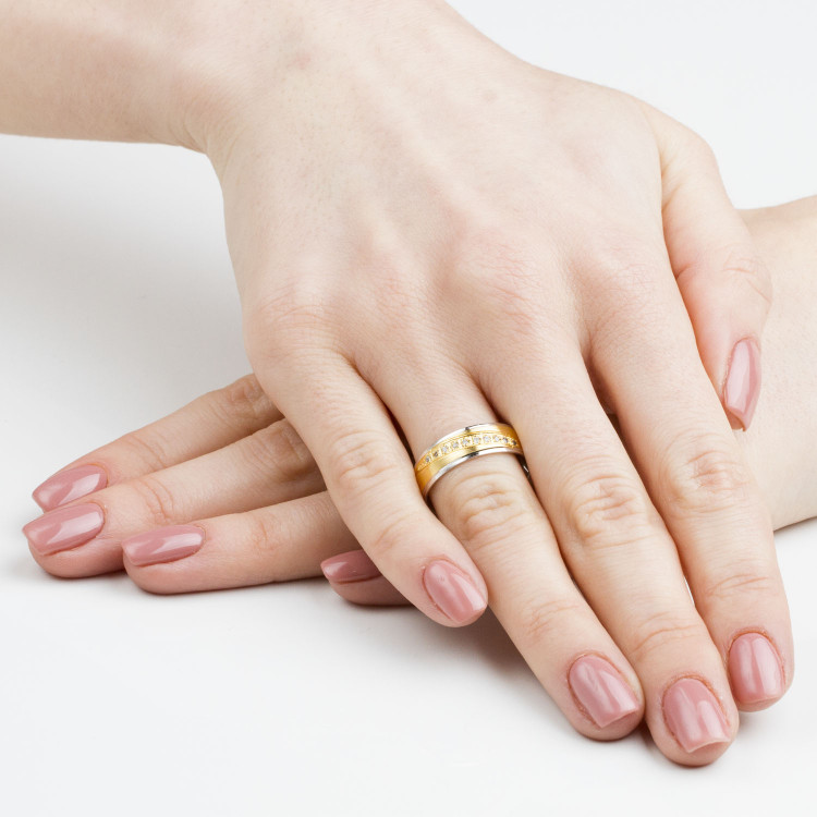 Obrączki ślubne z białego złota 6mm