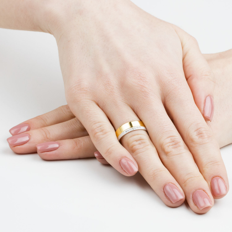 Obrączki ślubne z różowego złota 6.5mm