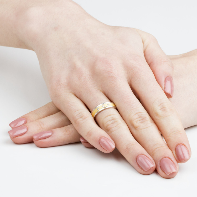 Obrączki ślubne z różowego złota 5mm