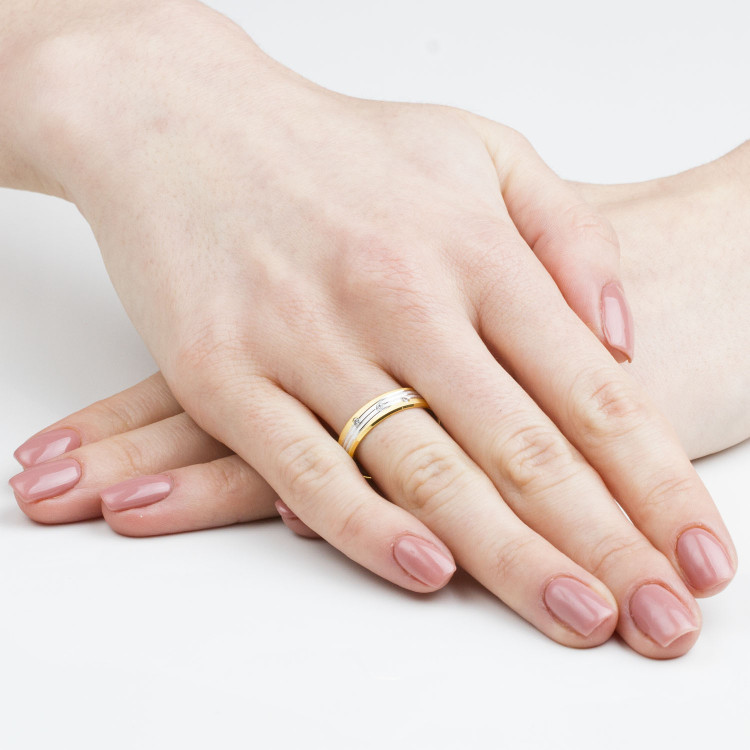 Obrączki ślubne z żółtego złota 5mm