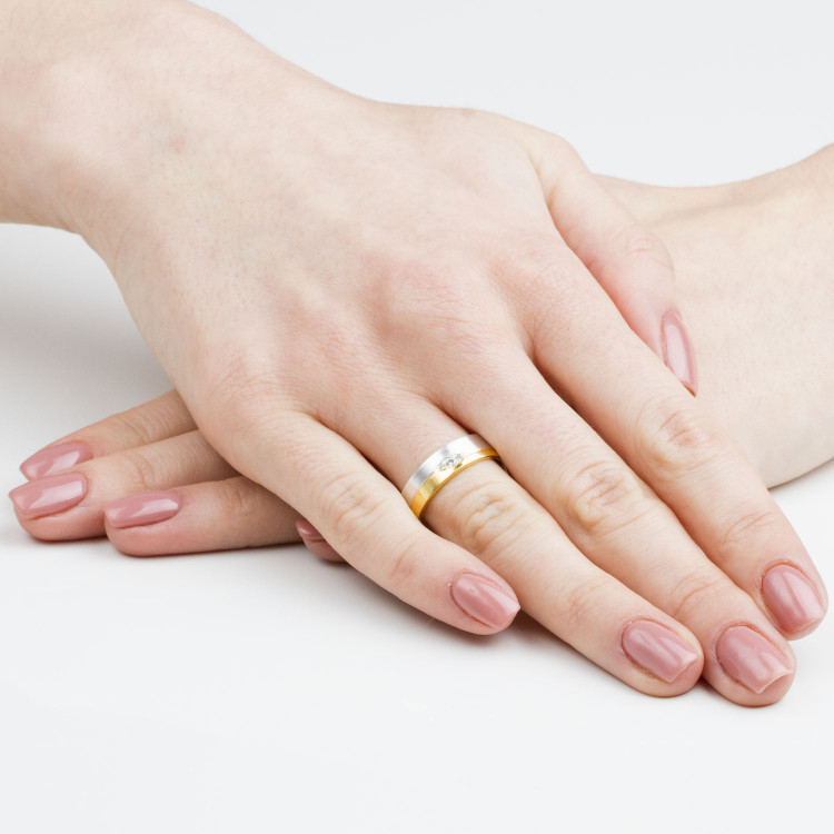 Obrączki ślubne z różowego złota 5.5mm