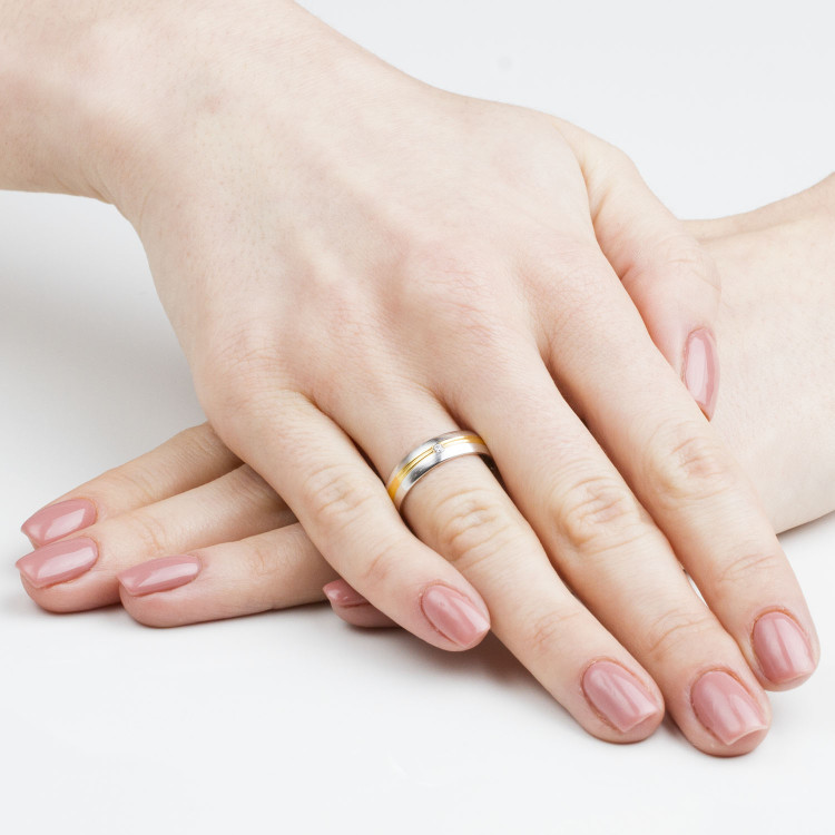 Obrączki ślubne z żółtego złota 5mm