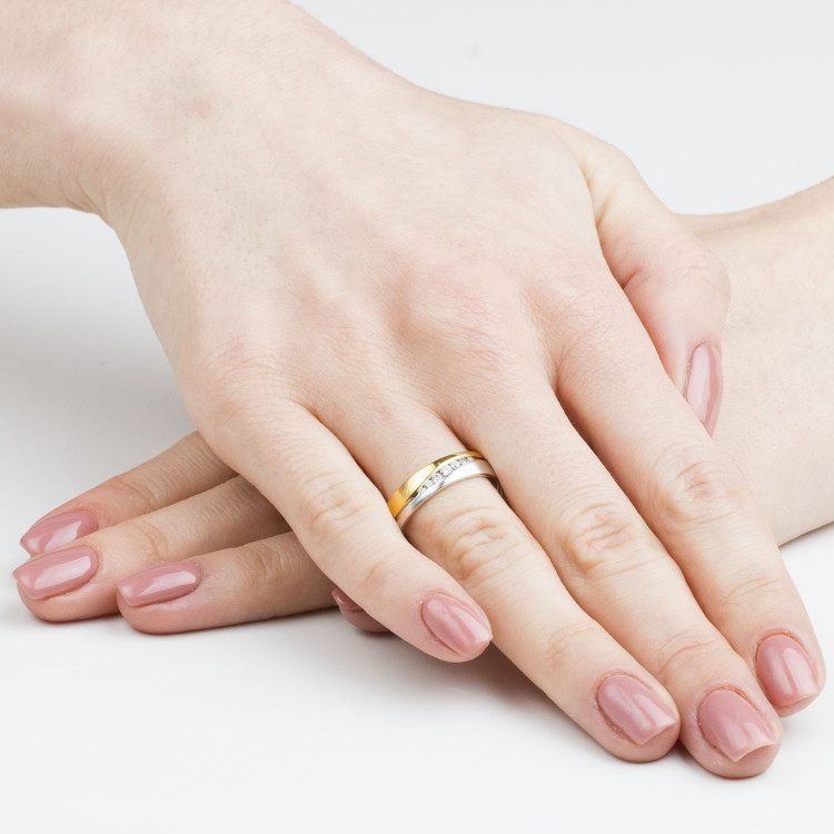 Obrączki ślubne z żółtego złota 5mm