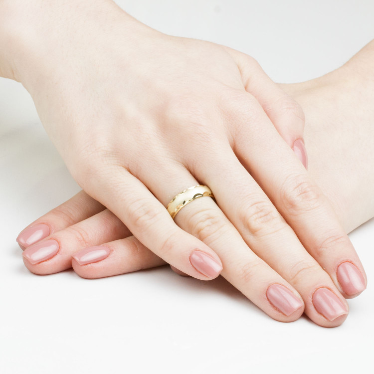 Obrączki ślubne z różowego złota 5mm