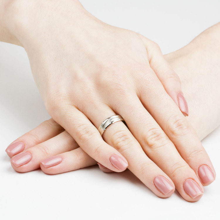 Obrączki ślubne z różowego złota 5mm