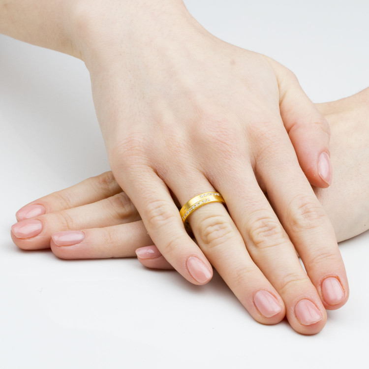 Obrączki ślubne 5mm płaskie