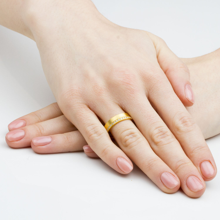 Obrączki ślubne 5mm płaskie