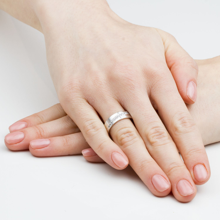 Obrączki ślubne z różowego złota 6mm płaskie