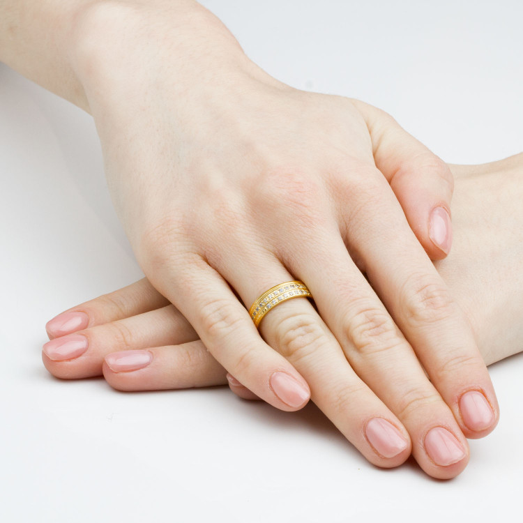 Obrączki ślubne z różówego złota 5.5mm