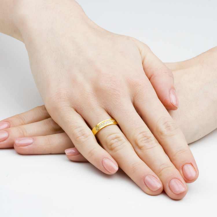 Obrączki ślubne z różówego złota 4.5mm