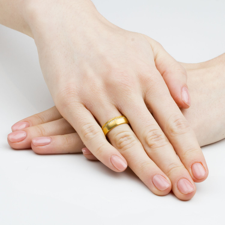 Obrączki ślubne z żółtego złota 6.2mm