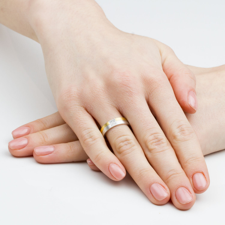 Obrączki ślubne z różowego złota 5mm