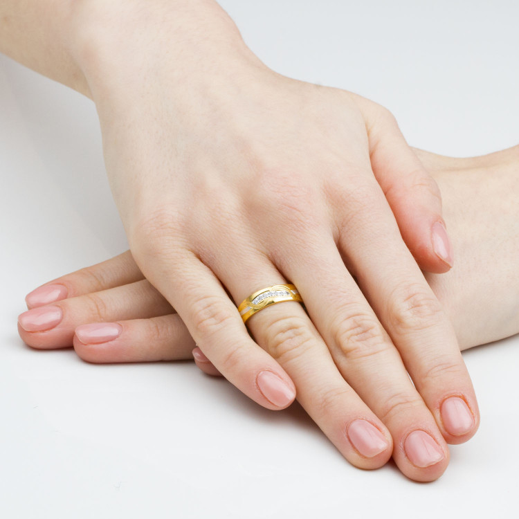 Obrączki ślubne z różowego złota 5.5mm